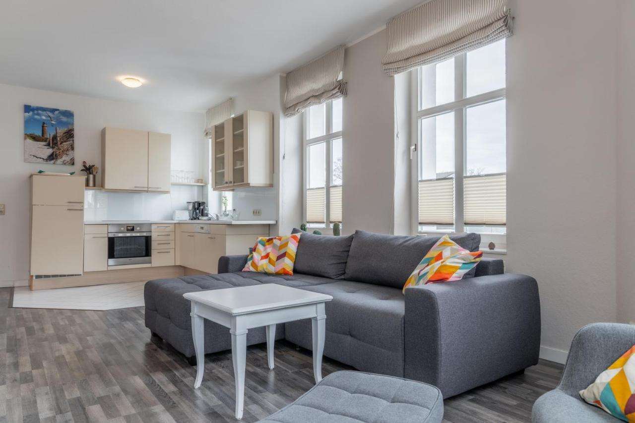 Strandnahe 2-Raum-Ferienwohnung Im Zentrum - Residenz Strandeck Fewo 02 괴렌 외부 사진