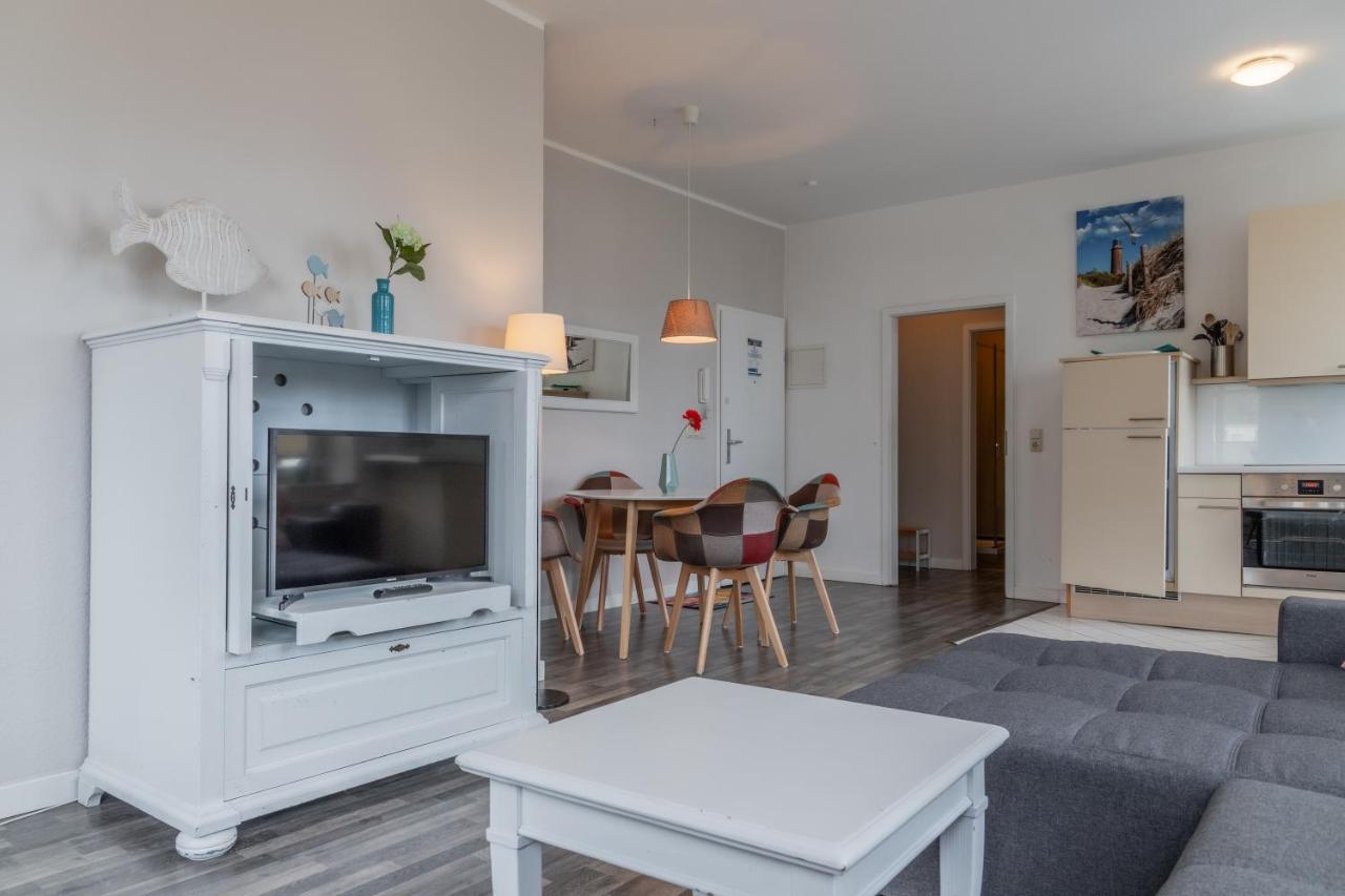 Strandnahe 2-Raum-Ferienwohnung Im Zentrum - Residenz Strandeck Fewo 02 괴렌 외부 사진